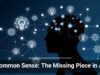 Common Sense: The Missing Piece in AI