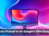 From Prompt to UI: Google’s Vibe Design