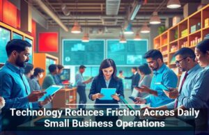 Technology Reduces Friction Across Daily Small Business Operations