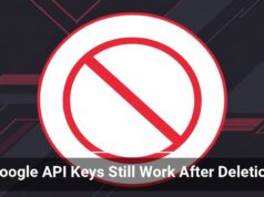 Google API Keys Still Work After Deletion