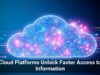 Cloud Platforms Unlock Faster Access to Information