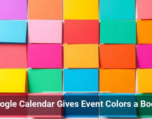 Google Calendar Gives Event Colors a Boost