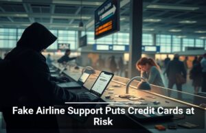 Fake Airline Support Puts Credit Cards at Risk
